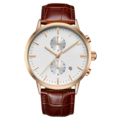 Orologio sportivo di Digital nero del movimento casuale del quarzo PE90 dell'orologio del calendario del cronografo degli uomini