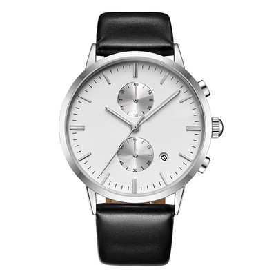 Orologio sportivo di Digital nero del movimento casuale del quarzo PE90 dell'orologio del calendario del cronografo degli uomini