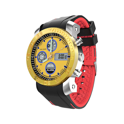 Movimento elettronico dell'orologio sportivo analogico digitale dello specchio del plexiglass con l'allarme
