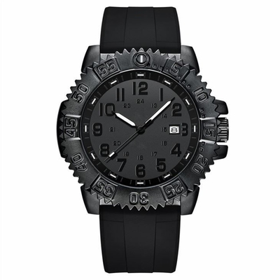 Orologio di S Digital di Pin Buckle Men del cronografo di sport della cinghia del silicone ' con i grandi numeri