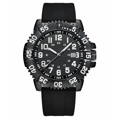 Orologio di S Digital di Pin Buckle Men del cronografo di sport della cinghia del silicone ' con i grandi numeri
