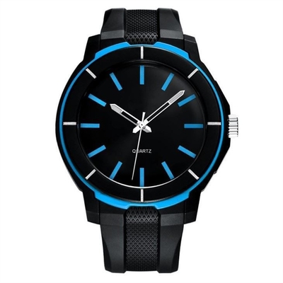 Orologio di Digital del silicone degli uomini 30 metri di specchio acrilico impermeabile 195mm