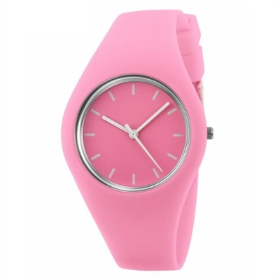Orologio Jelly Color Couple Watch della gomma di silicone dell'elastico del silicone dell'orologio di Digital