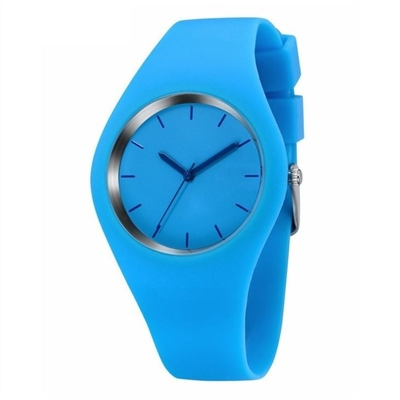 Orologio Jelly Color Couple Watch della gomma di silicone dell'elastico del silicone dell'orologio di Digital