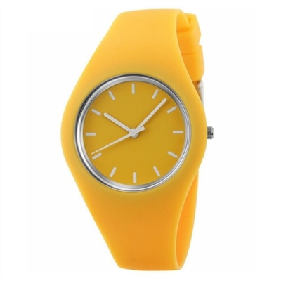 Orologio Jelly Color Couple Watch della gomma di silicone dell'elastico del silicone dell'orologio di Digital
