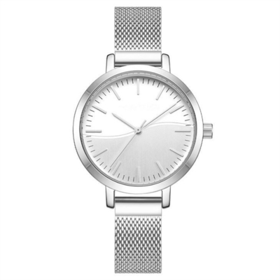 Orologio d'acciaio 3ATM di acciaio inossidabile del quarzo dell'orologio delle signore d'acciaio solide del fermaglio impermeabilizzare
