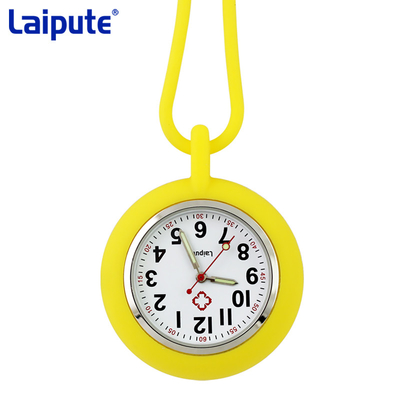 Laipute cura l'infermiere Halterneck Watch Quartz Movement del silicone dell'orologio da tasca di Digital