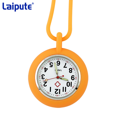 Laipute cura l'infermiere Halterneck Watch Quartz Movement del silicone dell'orologio da tasca di Digital
