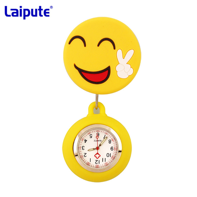 Gli infermieri della cinghia 41mm del silicone tagliano sull'infermiere ritrattabile impermeabile Watch dell'orologio da tasca