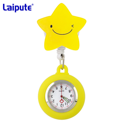 Gli infermieri della cinghia 41mm del silicone tagliano sull'infermiere ritrattabile impermeabile Watch dell'orologio da tasca