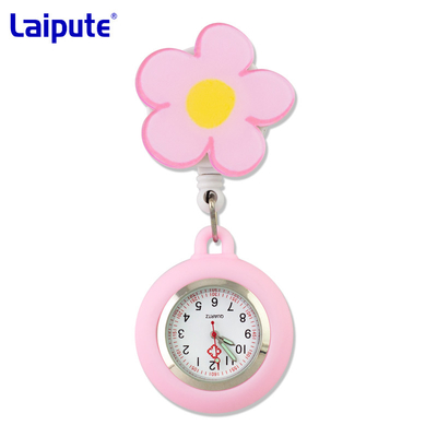 Gli infermieri della cinghia 41mm del silicone tagliano sull'infermiere ritrattabile impermeabile Watch dell'orologio da tasca