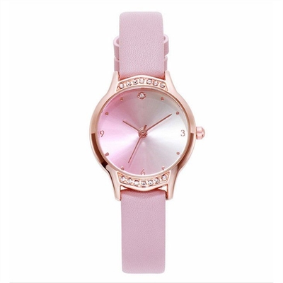 La cinghia di lusso dell'unità di elaborazione di Diamond Watches delle donne di Laipute ha indurito Diamond Bezel Watch di vetro