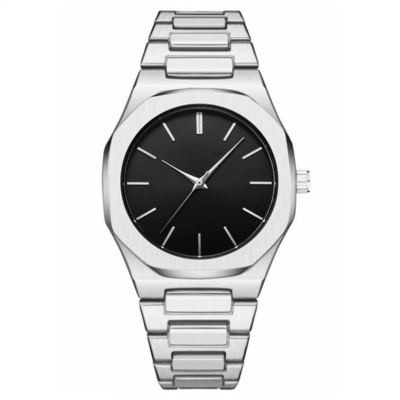Orologio strutturato di acciaio inossidabile di acciaio inossidabile Mesh Bracelet Watch Japan Movement