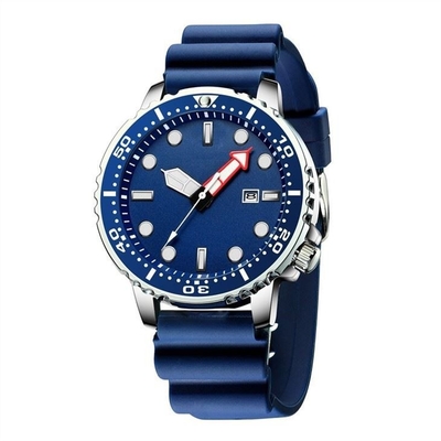 Gli orologi del silicone impermeabilizzano l'orologio di Digital del silicone della banda del cinturino di orologio del silicone