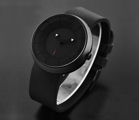 Banda del silicone dell'orologio sportivo dell'orologio della cinghia del silicone dei bandisti del silicone degli orologi degli uomini