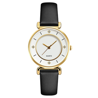 L'orologio delle donne semplici ed alla moda con Diamond Quartz Creative Watch
