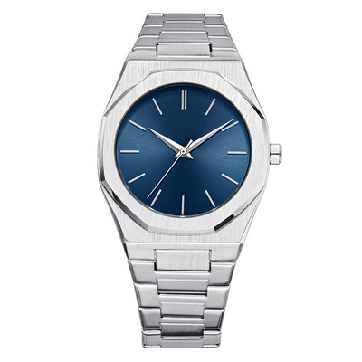 lunghezza della banda dell'orologio 24cm dell'orologio del movimento del quarzo di acciaio inossidabile di 20mm