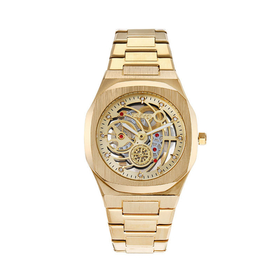 Orologio del quarzo di acciaio inossidabile del puntatore con la larghezza di banda di 20mm per l'esposizione di tempo