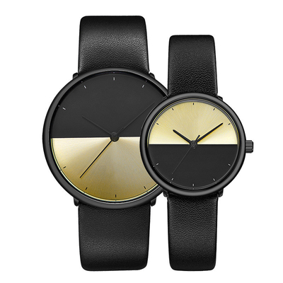 cinghia spessa dell'unità di elaborazione di 7mm o orologio di cuoio genuino 3ATM con Sapphire Crystal Glass