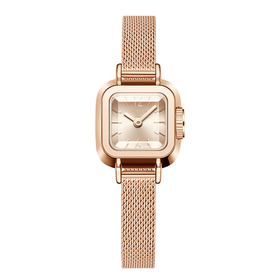 orologio del quarzo della lega di 22cm con la larghezza di banda di 8mm per le donne