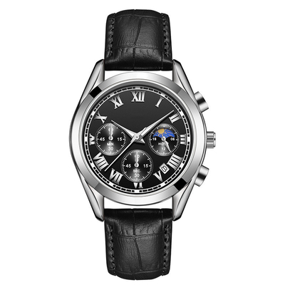 Resistenza all'acqua minerale 12mm di Crystal Buckle Quartz Battery Wristwatches 30m
