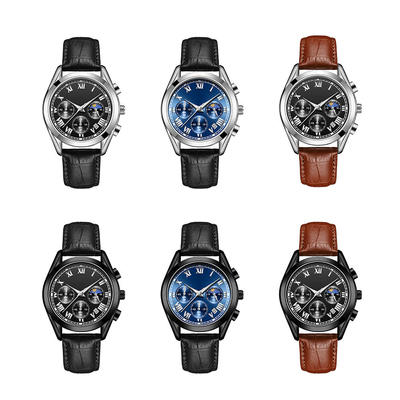 Resistenza all'acqua minerale 12mm di Crystal Buckle Quartz Battery Wristwatches 30m