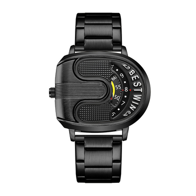 Orologio in acciaio inossidabile con tecnologia di movimento al quarzo