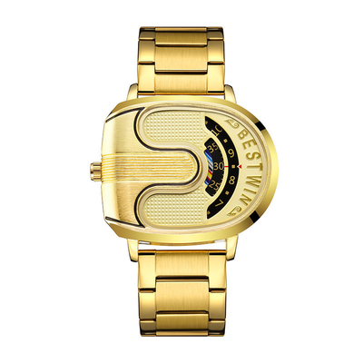Orologio in acciaio inossidabile con tecnologia di movimento al quarzo