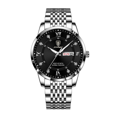 Movimento di quarzo e orologio da polso in acciaio inossidabile da 105 g