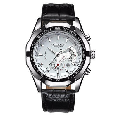 Elegante orologio in acciaio inossidabile spessore della cassa 13 mm che migliora la tua esperienza di cronometraggio