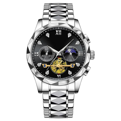 Orologio da polso in metallo con stile e funzione alla moda