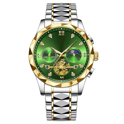 Orologio da polso in metallo con stile e funzione alla moda