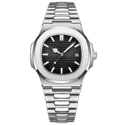 Orologio a quarzo metallo ad alte prestazioni Orologio da polso con movimento a quarzo