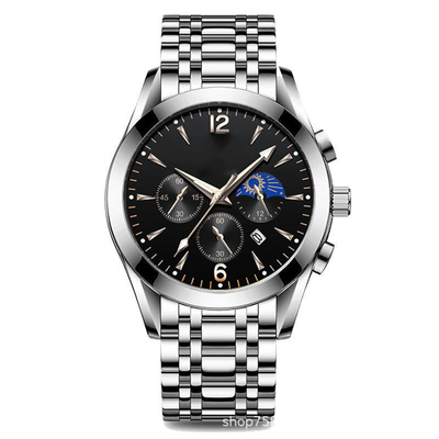 Orologio da polso in quarzo in lega di larghezza di 12 mm con spessore di 8 mm