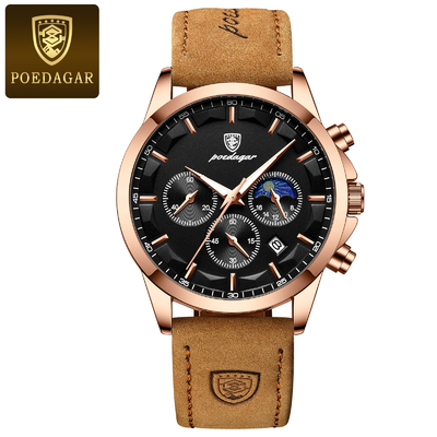 Orologio a cintura ad alte prestazioni con movimento di quarzo e resistenza all'acqua 30m-50m