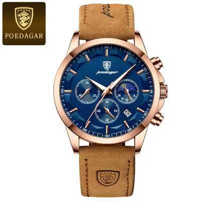 Orologio a cintura ad alte prestazioni con movimento di quarzo e resistenza all'acqua 30m-50m