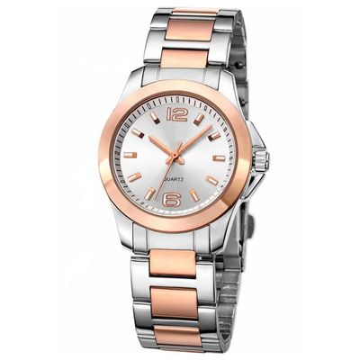 Acqua Threeeye resistente 10mm luminoso dell'orologio di acciaio inossidabile del quarzo