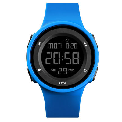 Orologio di sport del silicone degli orologi delle coppie ultrasottili multifunzionali del silicone di sport