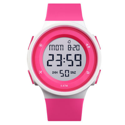 Orologio di sport del silicone degli orologi delle coppie ultrasottili multifunzionali del silicone di sport
