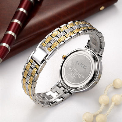 10bar Diamond Watch Womens d'argento impermeabile, PC21 oro bianco Diamond Watch