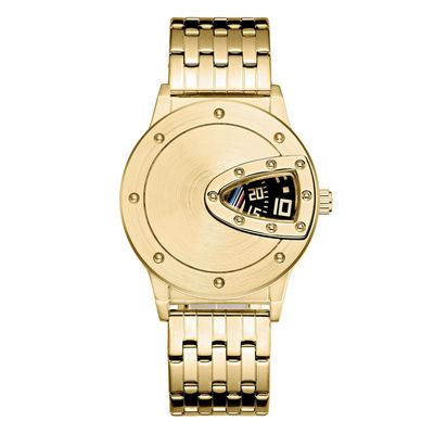 Il bordo dello specchio ha personalizzato gli orologi degli uomini incisi unisce in lega gli orologi dell'uomo
