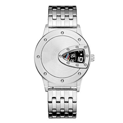 Il bordo dello specchio ha personalizzato gli orologi degli uomini incisi unisce in lega gli orologi dell'uomo