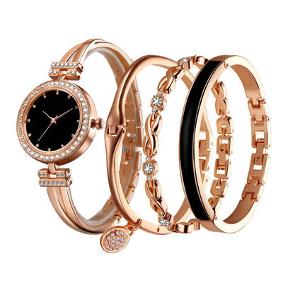 l'insieme del regalo dell'orologio 4piece, contenitore di regalo dell'orologio ha messo l'orologio 86g