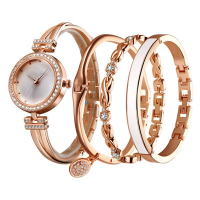 l'insieme del regalo dell'orologio 4piece, contenitore di regalo dell'orologio ha messo l'orologio 86g