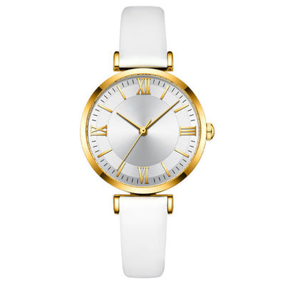 Cronografi dell'orologio del quarzo delle donne di Nonscratch 30M Life Waterproof