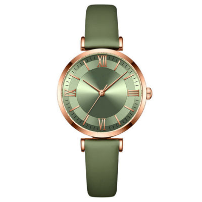 Cronografi dell'orologio del quarzo delle donne di Nonscratch 30M Life Waterproof