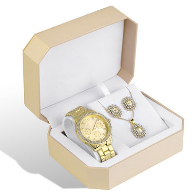 L'insieme del regalo dell'orologio del ODM, regalo di lusso di Tripiece mette per lei