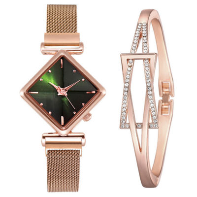 ODM impermeabile Availbale dell'insieme del regalo dell'orologio e del braccialetto di signore 3Bar
