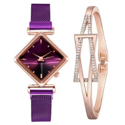 ODM impermeabile Availbale dell'insieme del regalo dell'orologio e del braccialetto di signore 3Bar