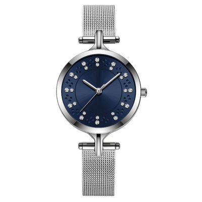 3ATM Diamond Quartz Watch Vacuum Electroplating genuino impermeabile Skinfriendly